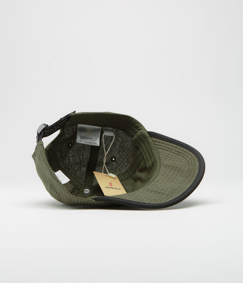 Gramicci O.G. Dyed Woven Dobby Jam Cap in Olive Dyed