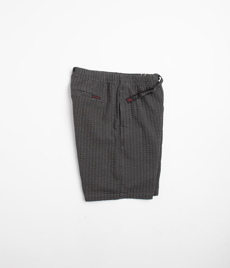 Gramicci OG Seersucker G-Shorts in Deep Grey Garment Dyed