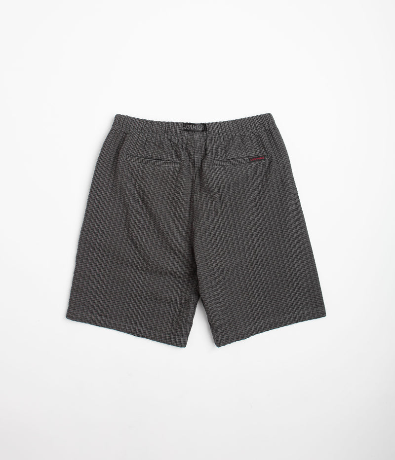 Gramicci OG Seersucker G-Shorts in Deep Grey Garment Dyed