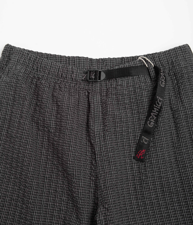 Gramicci OG Seersucker G-Shorts in Deep Grey Garment Dyed