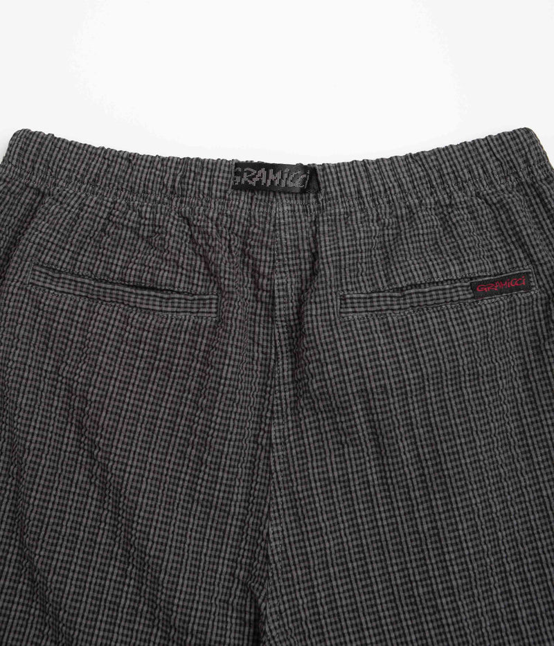 Gramicci OG Seersucker G-Shorts in Deep Grey Garment Dyed