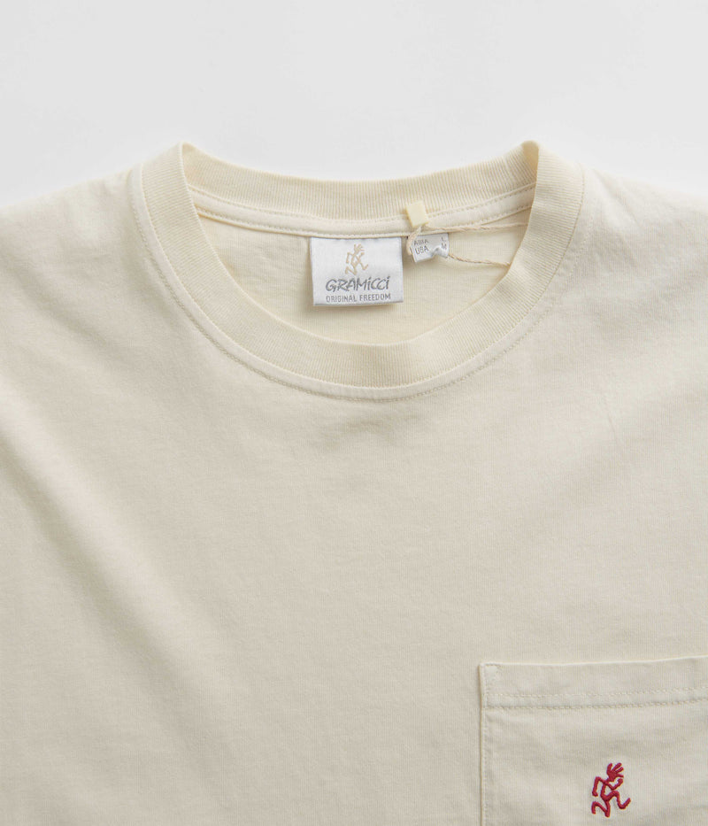 Gramicci One Point T-Shirt in Sand Pigment