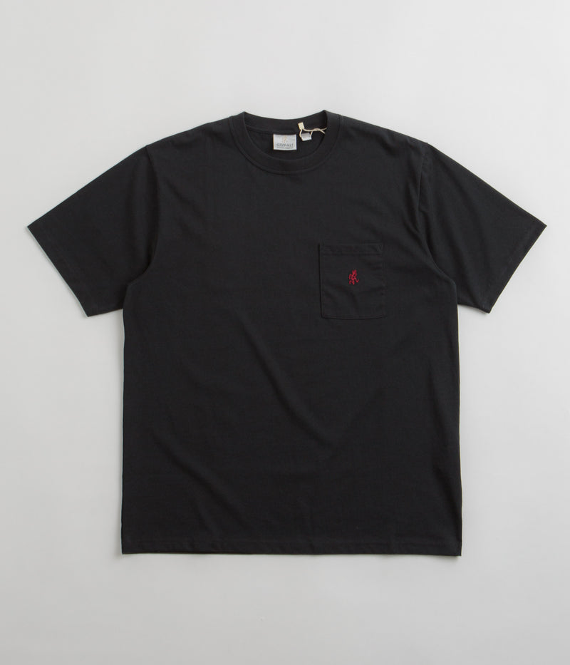 Gramicci One Point T-Shirt in Vintage Black