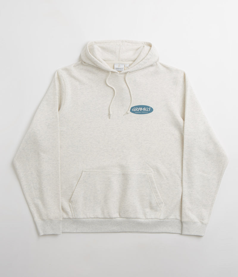 Gramicci Original Freedom Oval Hoodie in Ash Heather