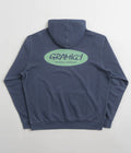 Gramicci Original Freedom Oval Hoodie in Navy Pigment