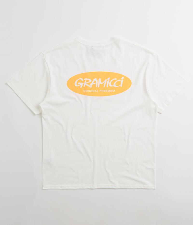 Gramicci Original Freedom Oval T-Shirt in White