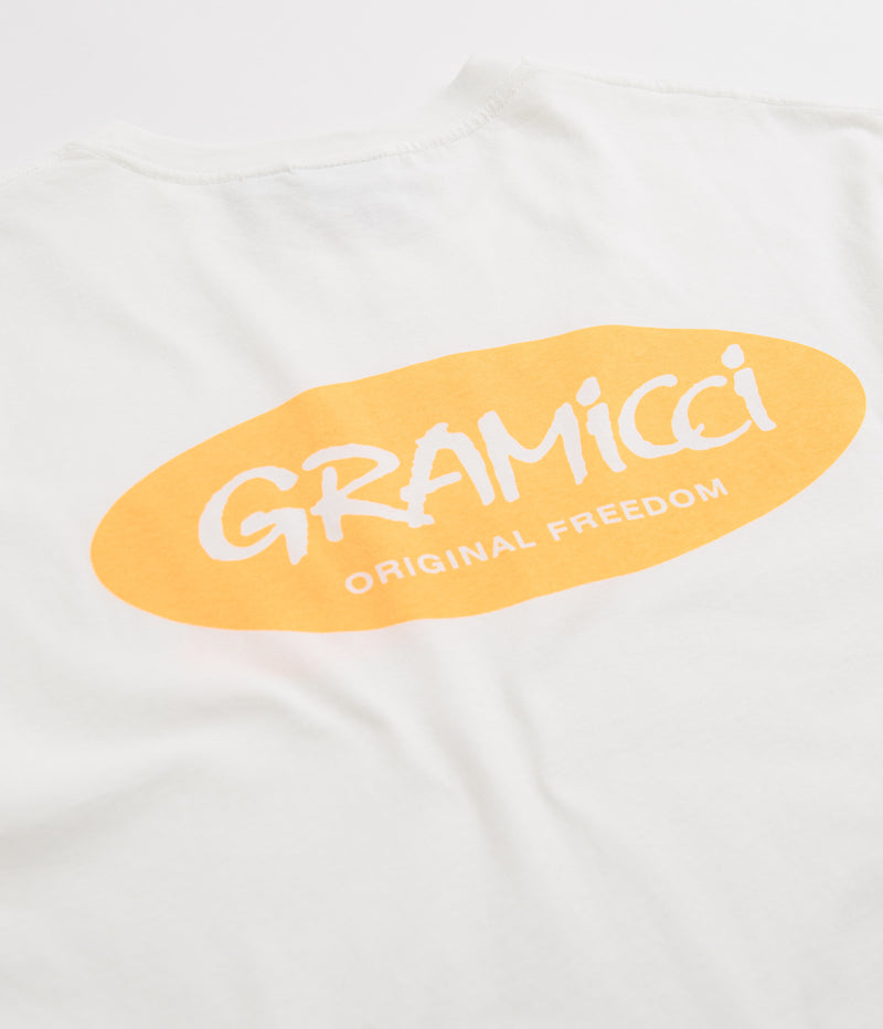 Gramicci Original Freedom Oval T-Shirt in White