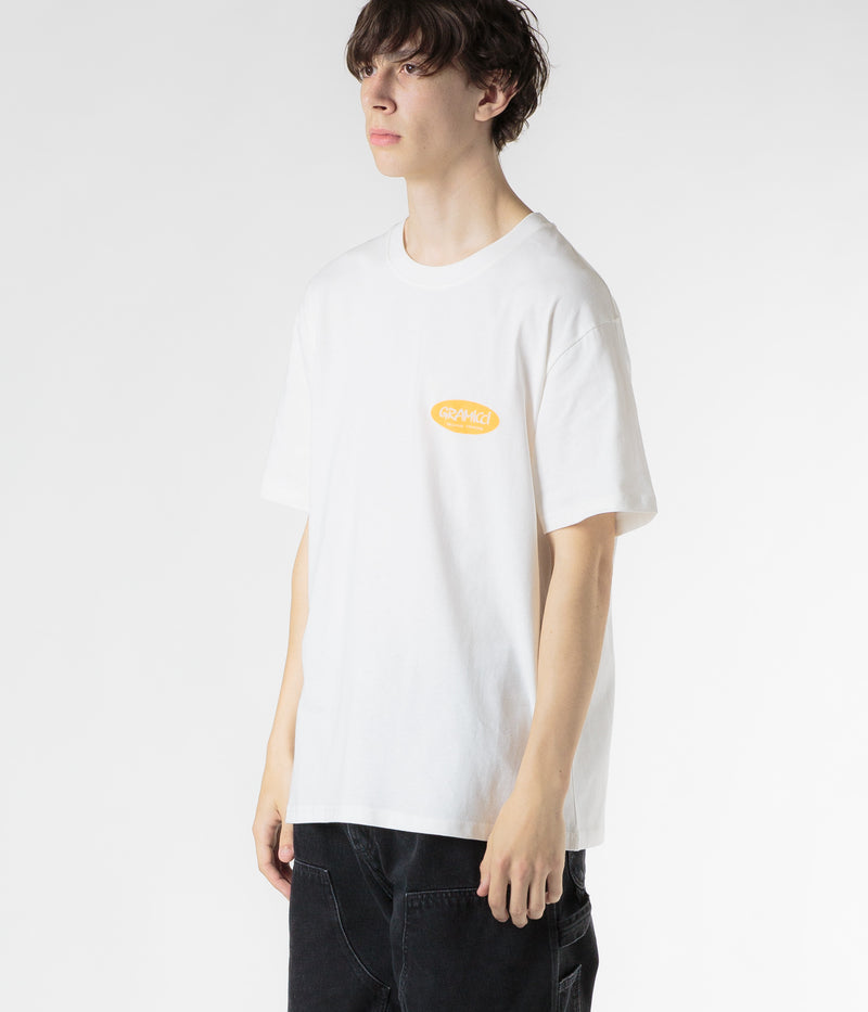 Gramicci Original Freedom Oval T-Shirt in White
