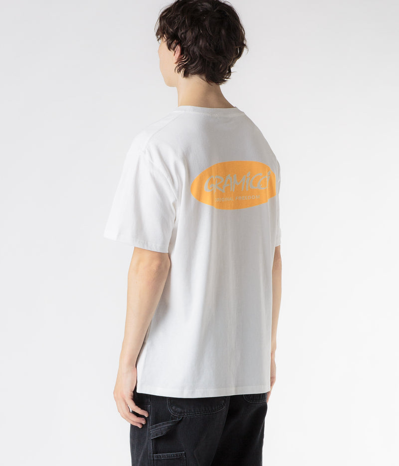 Gramicci Original Freedom Oval T-Shirt in White