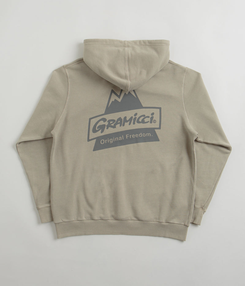 Gramicci Peak Hoodie in Oatmeal Pigment