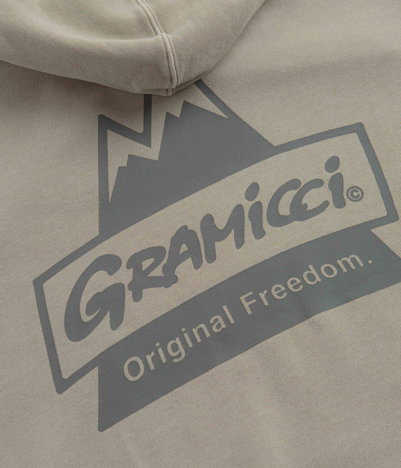 Gramicci Peak Hoodie in Oatmeal Pigment