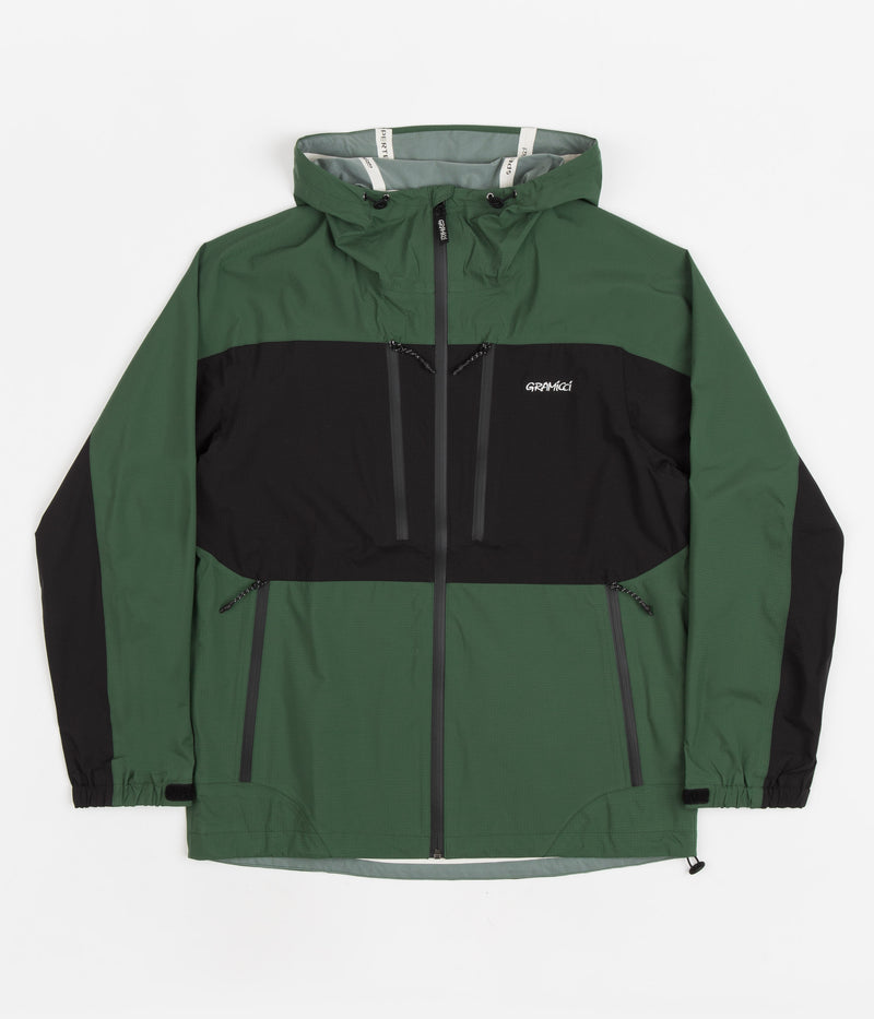 Gramicci Pertex Packable Hooded Jacket in Evergreen