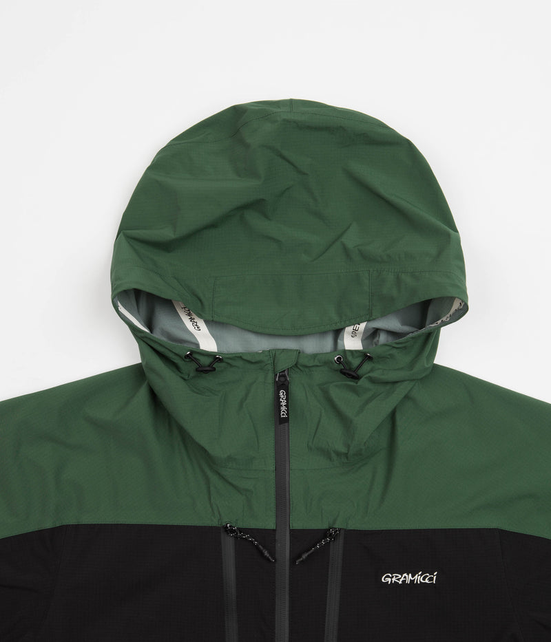 Gramicci Pertex Packable Hooded Jacket in Evergreen
