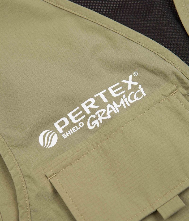 Gramicci Pertex Trailside Wading Vest in Moss
