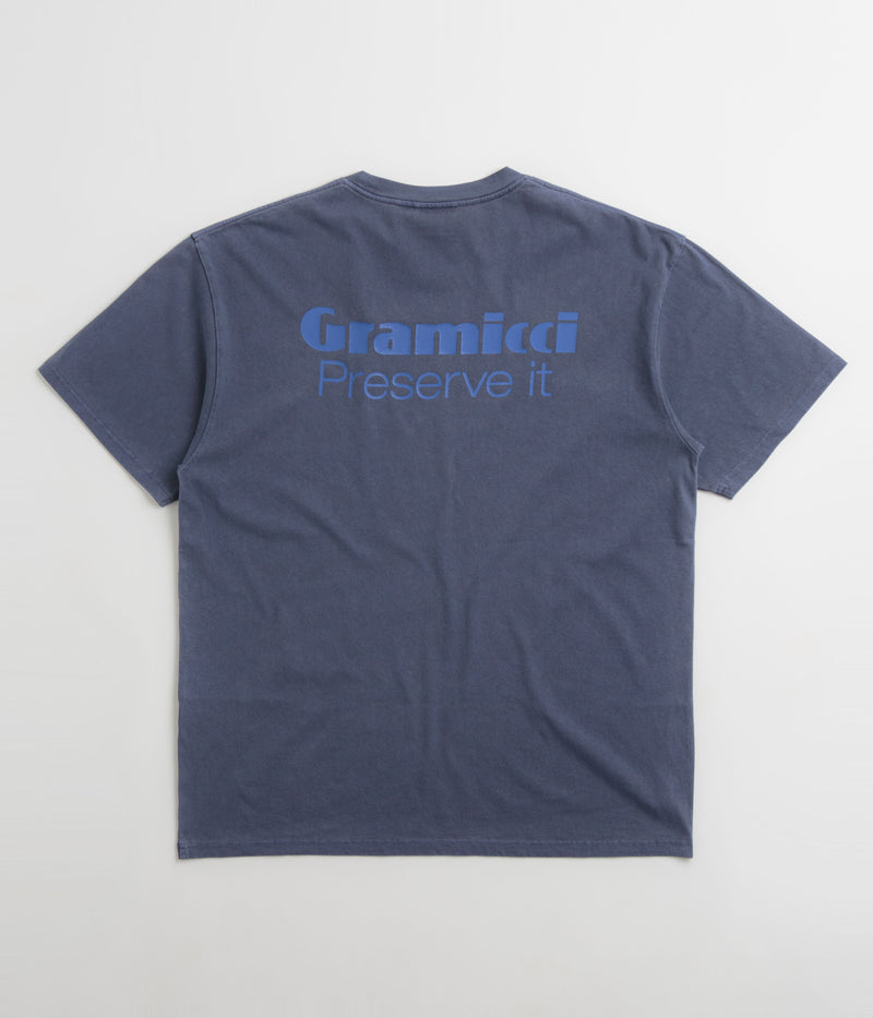 Gramicci Preserve-It T-Shirt in Navy Pigment
