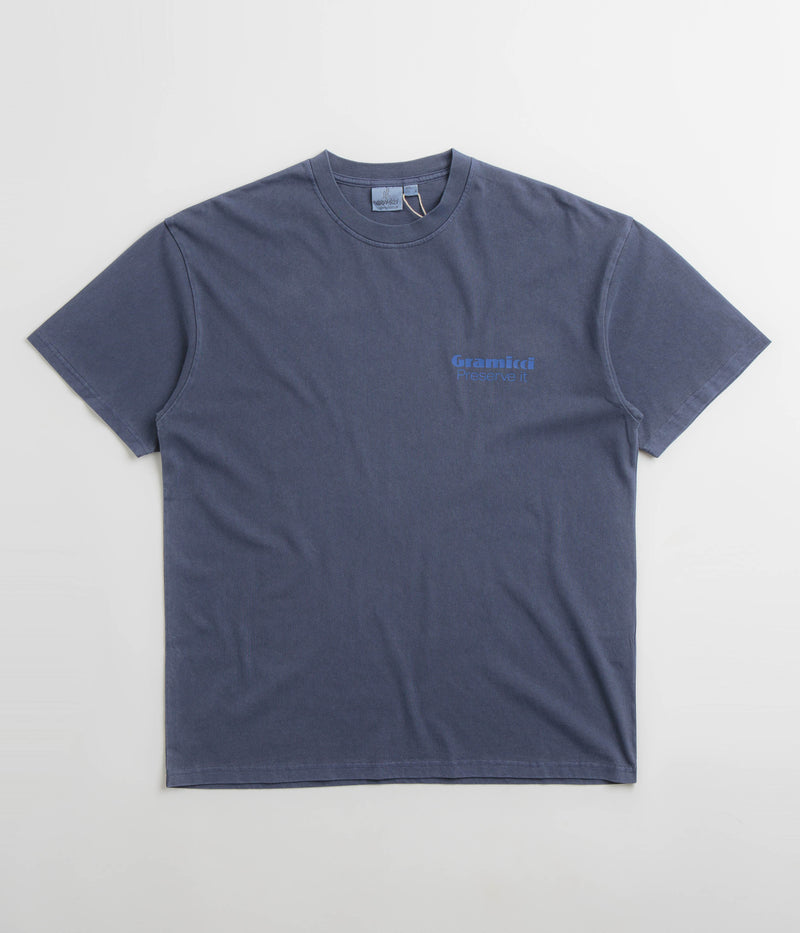 Gramicci Preserve-It T-Shirt in Navy Pigment