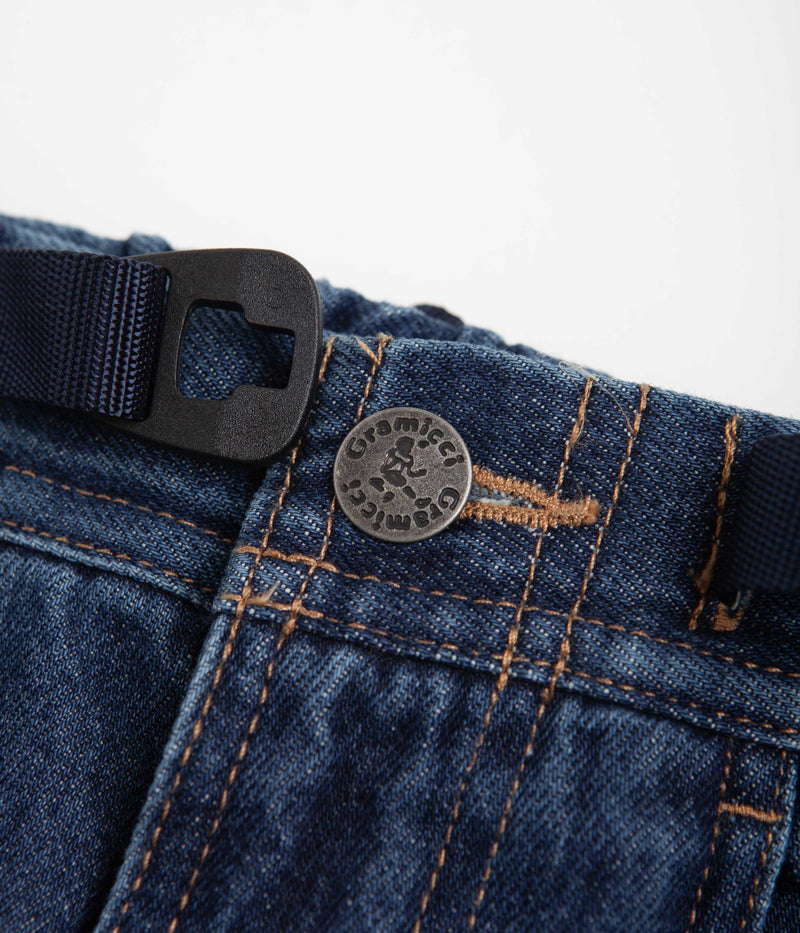 Gramicci Rock Slide Jeans in Mid Indigo