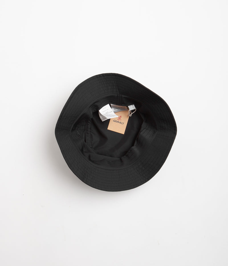 Gramicci Shell Bucket Hat in Black