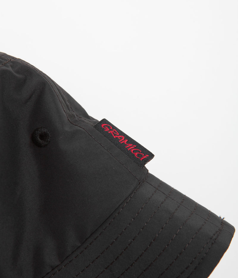 Gramicci Shell Bucket Hat in Black