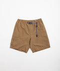 Gramicci Shell Cargo Shorts in Tan