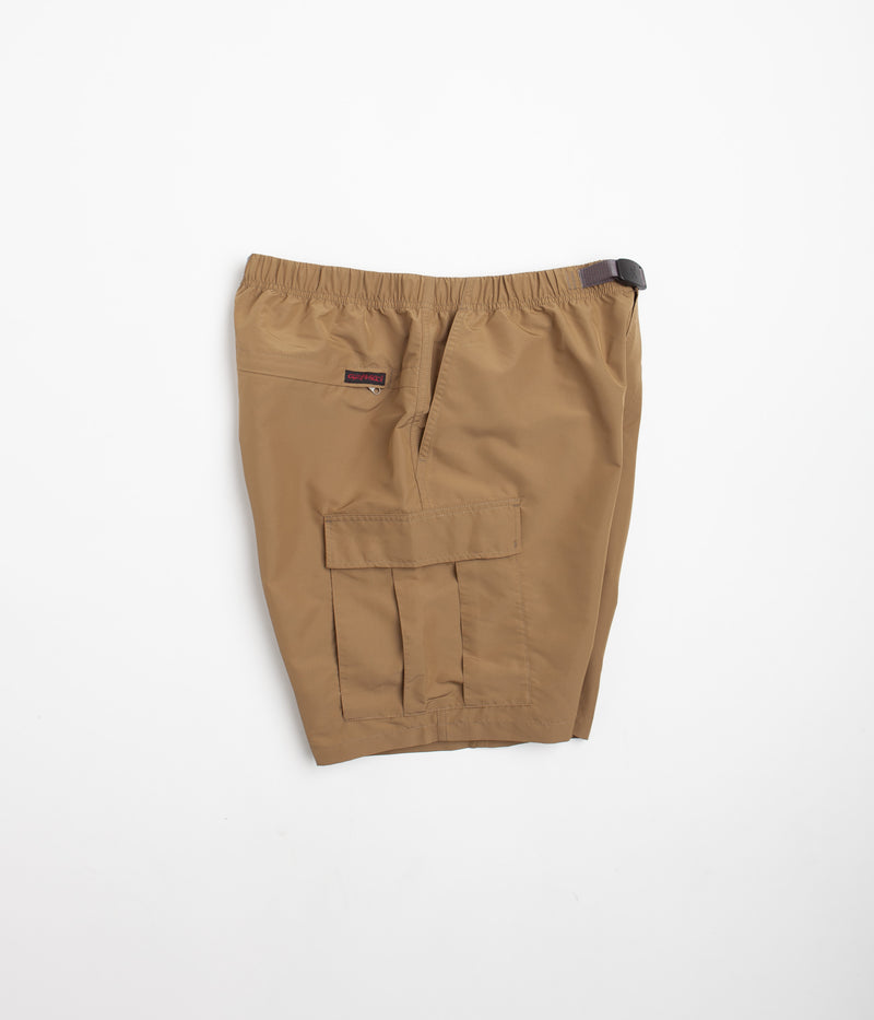 Gramicci Shell Cargo Shorts in Tan