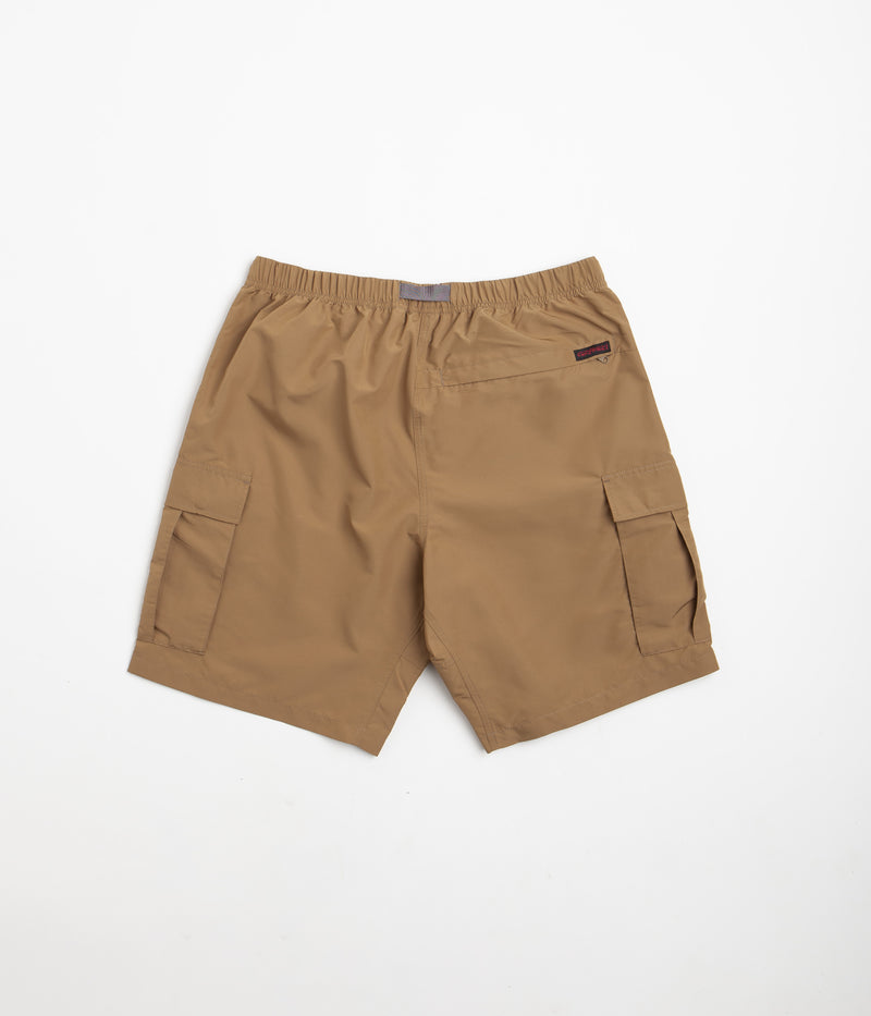 Gramicci Shell Cargo Shorts in Tan