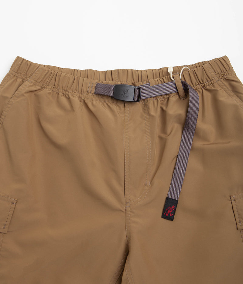 Gramicci Shell Cargo Shorts in Tan