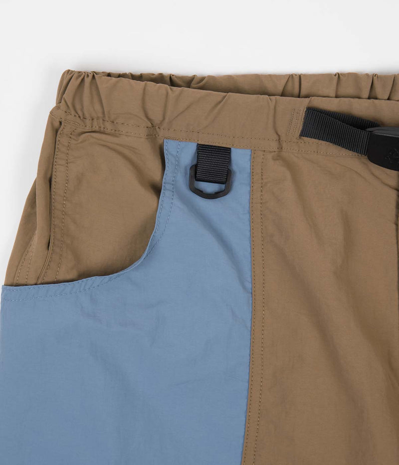 Gramicci Shell Gear Shorts in Tan and Sax