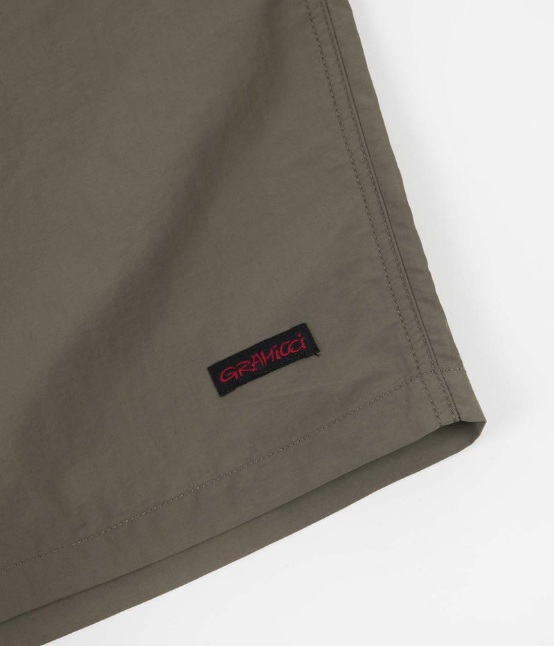 Gramicci Shell Packable Shorts in Ash Olive