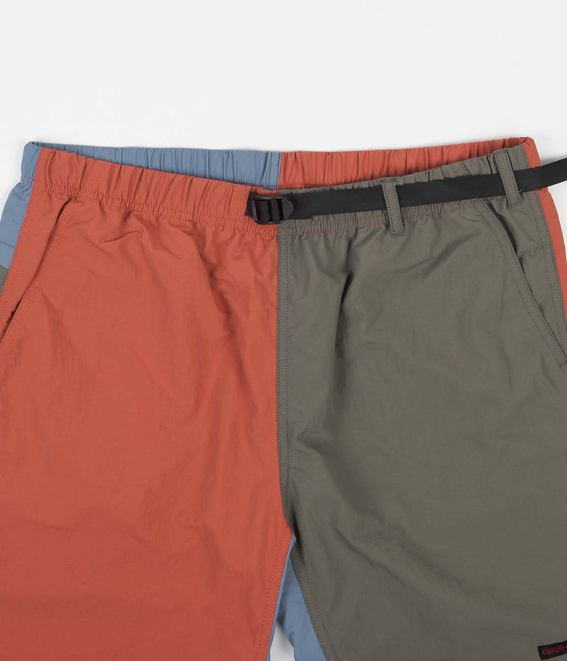 Gramicci Shell Packable Shorts in Terra Cotta and Ash Olive