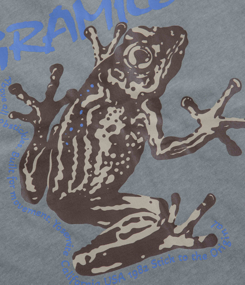 Gramicci Sticky Frog T-Shirt in Slate Pigment