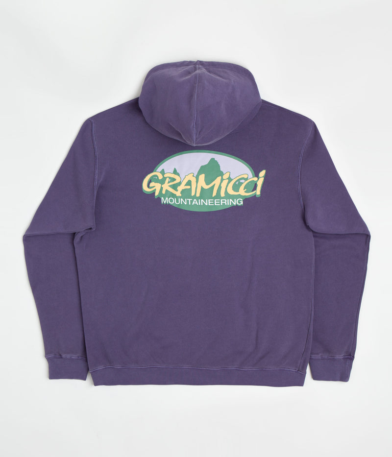 Gramicci Summit Hoodie in Purple Pigment