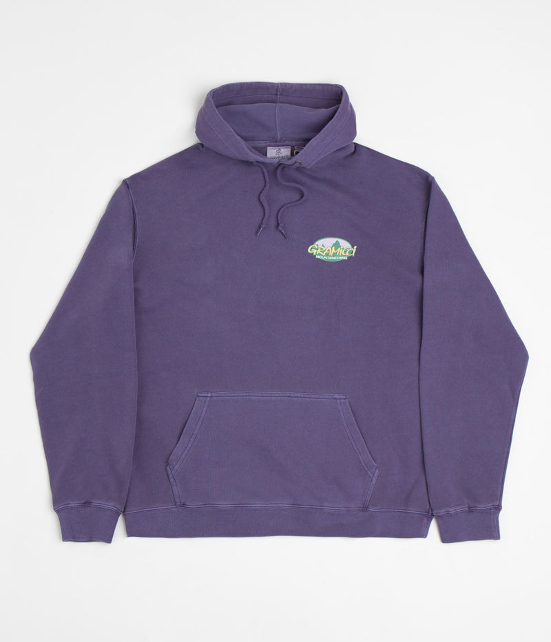 Gramicci Summit Hoodie in Purple Pigment