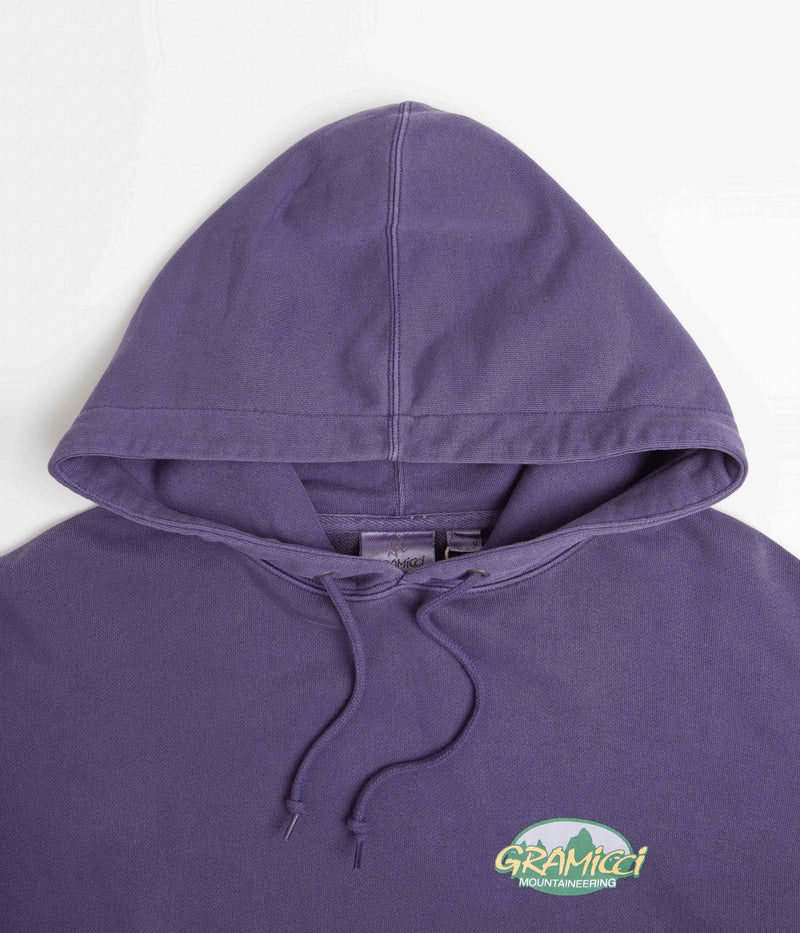 Gramicci Summit Hoodie in Purple Pigment