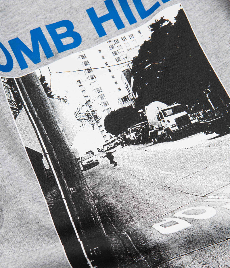 GX1000 Bomb Hills Not Countries T-Shirt in Sports Grey