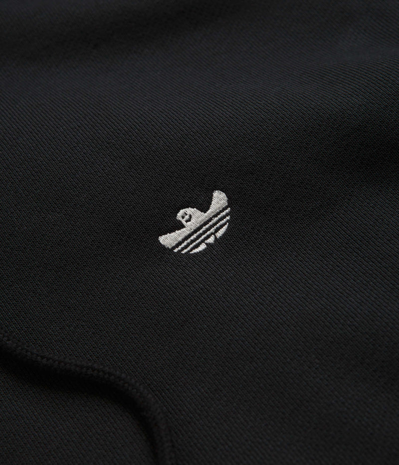 Adidas Heavyweight Shmoofoil Hoodie in Black and Cream White