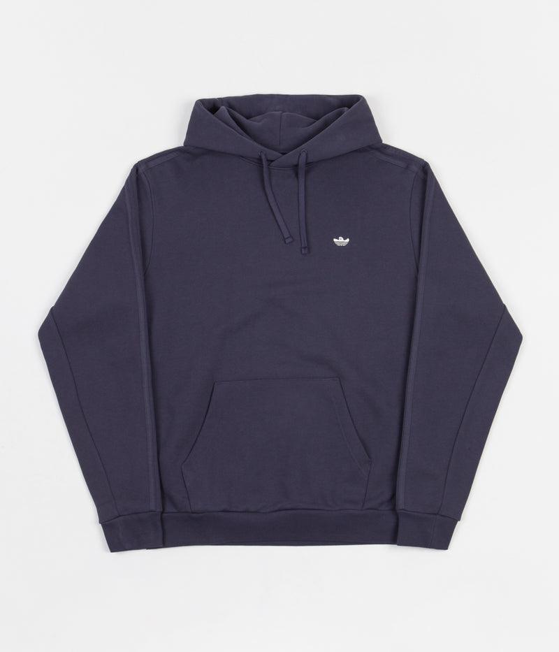 Adidas Heavyweight Shmoofoil Hoodie in Shadow Navy and Cream White