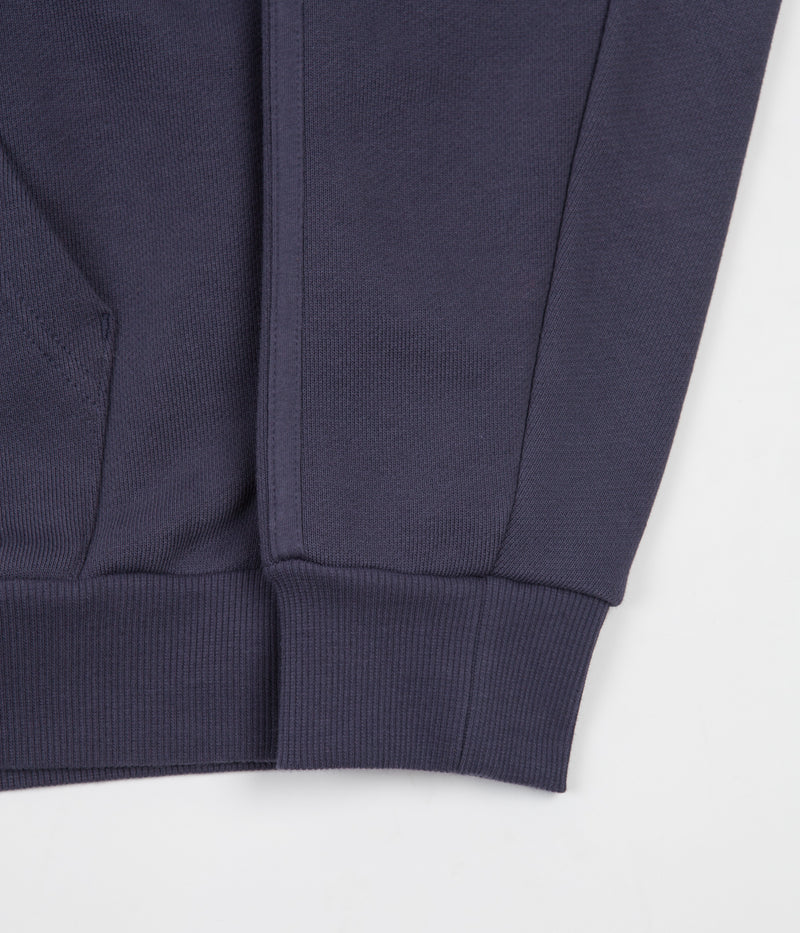 Adidas Heavyweight Shmoofoil Hoodie in Shadow Navy and Cream White