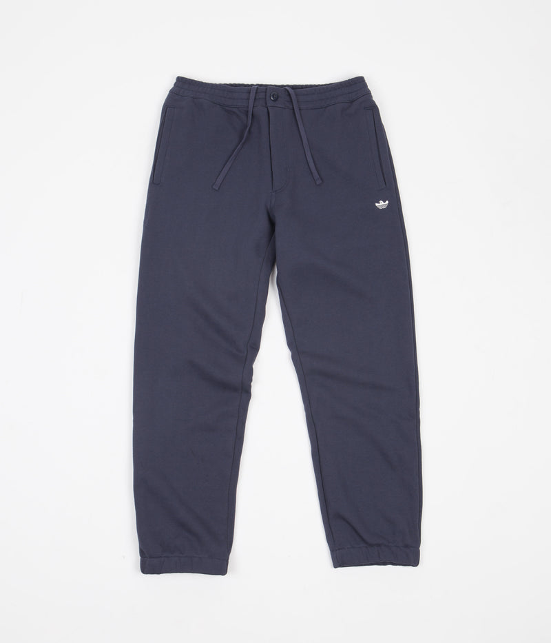 Adidas Heavyweight Shmoofoil Pants in Shadow Navy and Cream White