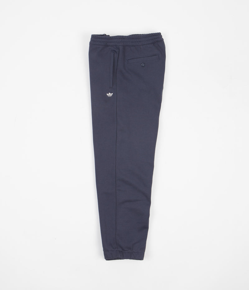 Adidas Heavyweight Shmoofoil Pants in Shadow Navy and Cream White