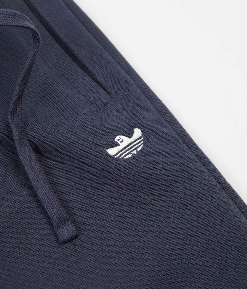Adidas Heavyweight Shmoofoil Pants in Shadow Navy and Cream White