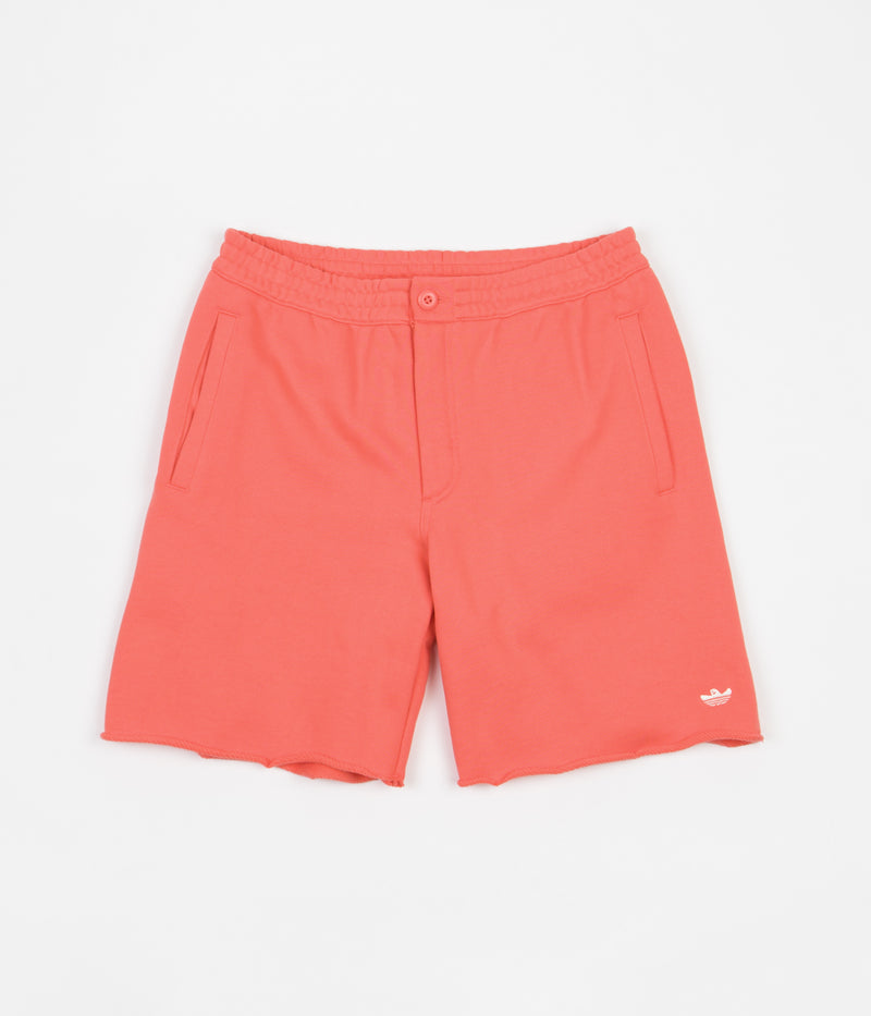 Adidas Heavyweight Shmoofoil Shorts in Semi Turbo and Cream White