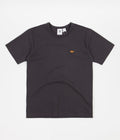 Adidas Heavyweight Shmoofoil T-Shirt in Carbon and Focus Orange