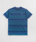 Helas Bandes T-Shirt in Teal Blue