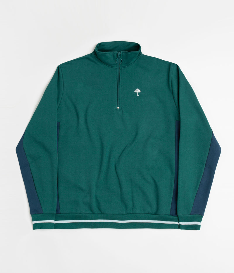 Helas Breeze 1/4 Zip Sweatshirt in Green