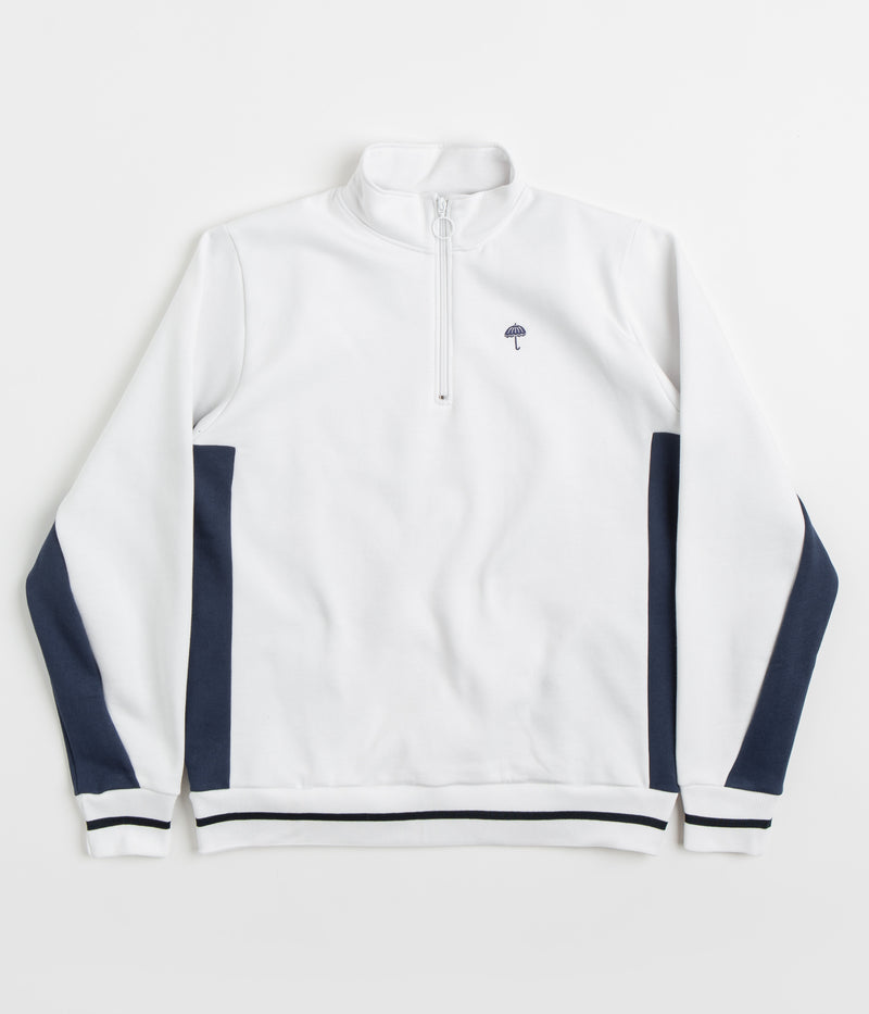 Helas Breeze 1/4 Zip Sweatshirt in White