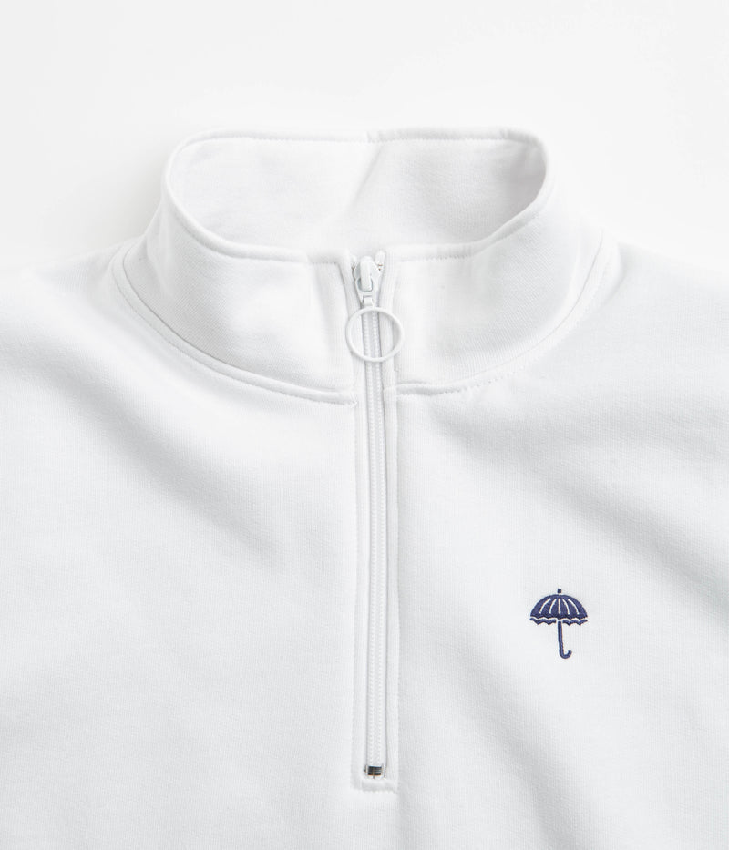 Helas Breeze 1/4 Zip Sweatshirt in White