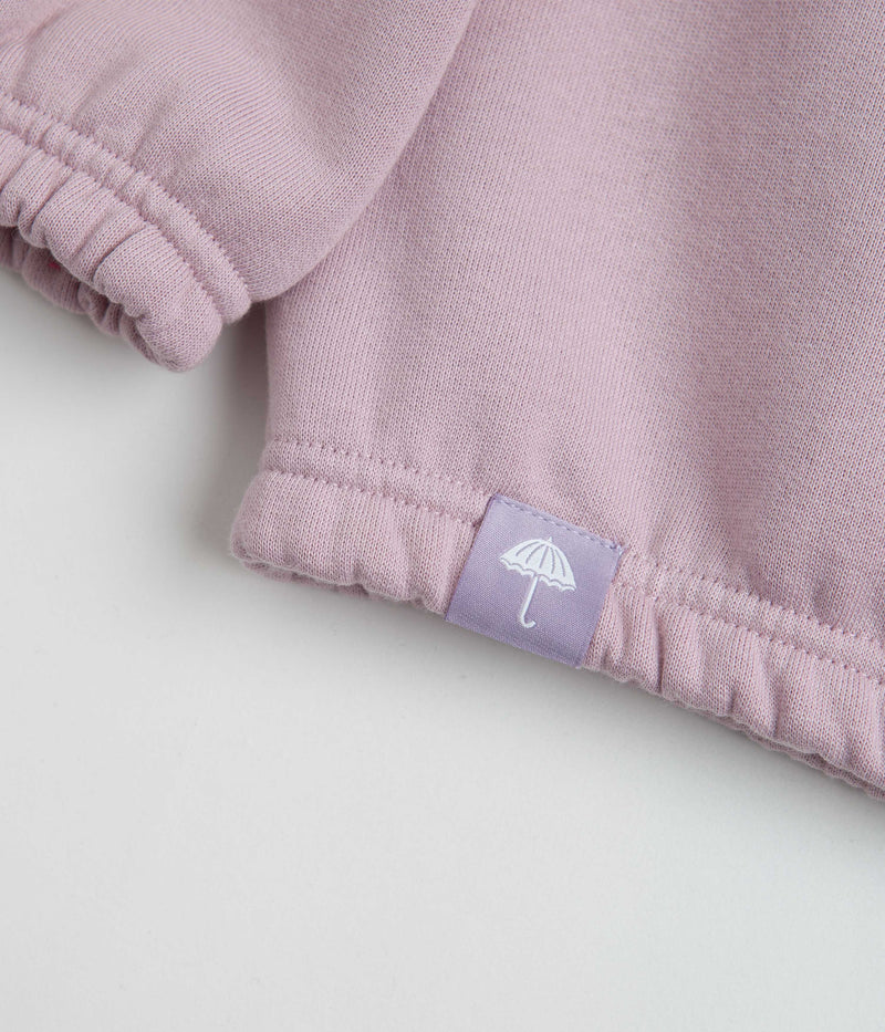 Helas Classic 1/4 Zip Sweatshirt in Light Purple