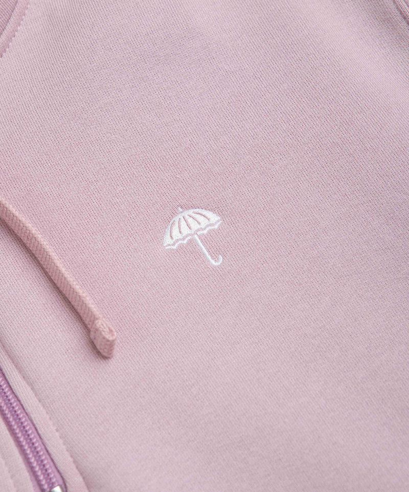Helas Classic 1/4 Zip Sweatshirt in Light Purple