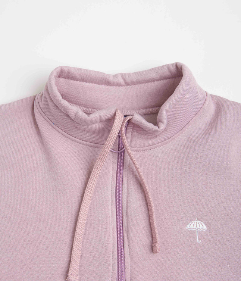 Helas Classic 1/4 Zip Sweatshirt in Light Purple